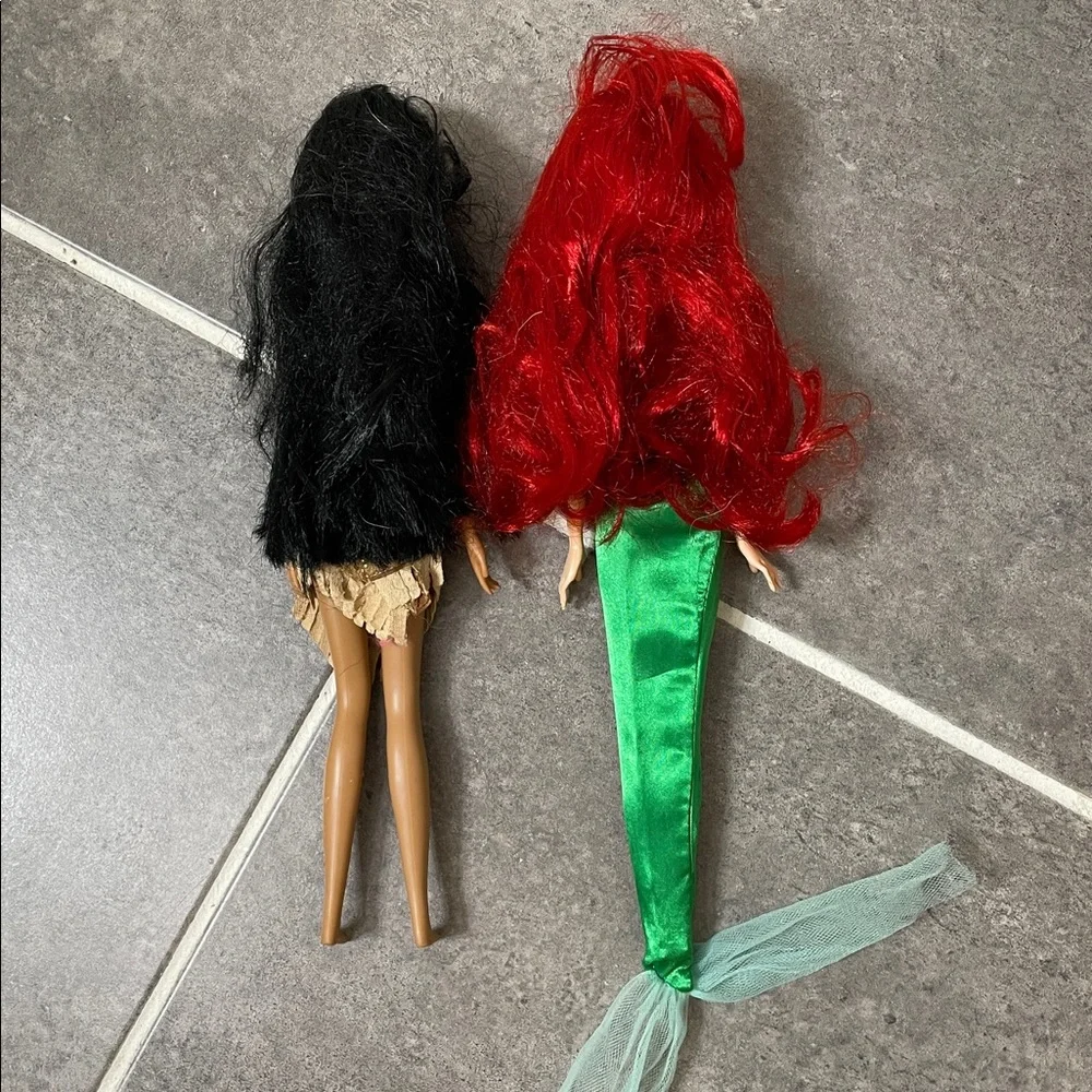 10‎ Piece Bundle Disney Doll Collection
